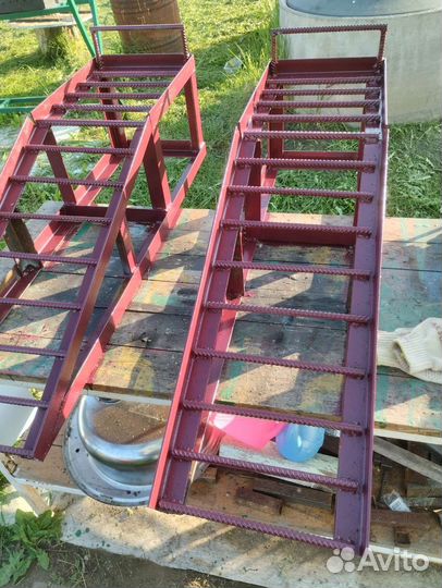 Мини эстакада для легковых авто, усиленная