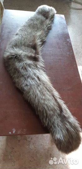 Меховой воротник песец
