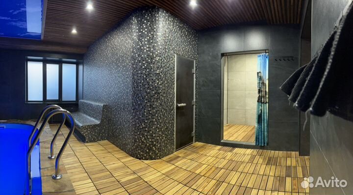 Сауна с бассейном