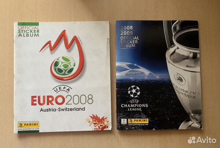 Журналы Panini, Наклей-ка