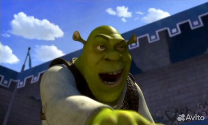 DVD диск - Шрек 1, 2