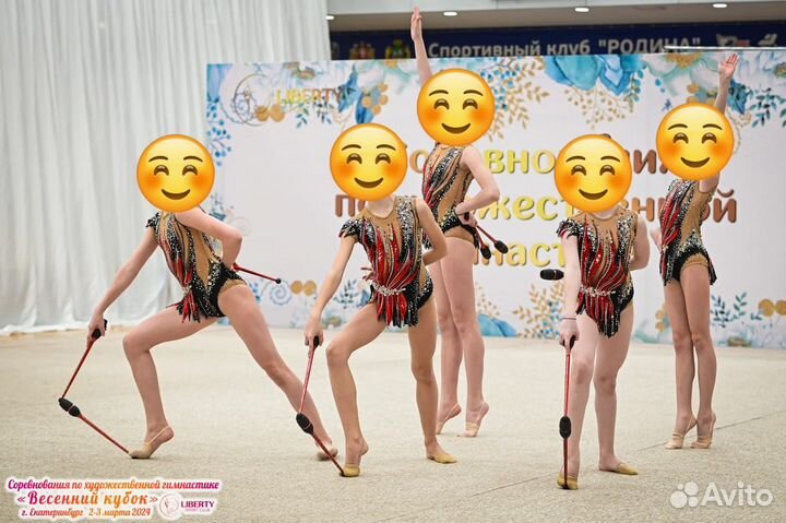 Групповые купальники для гимнастики