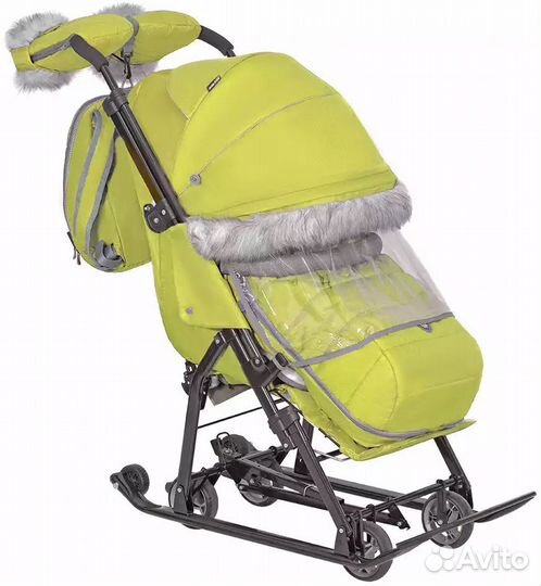 Санки коляска ника 7-5s