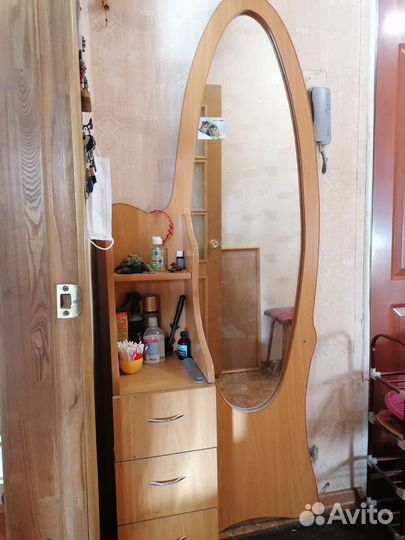 Трюмо трельяж с зеркалом тумба