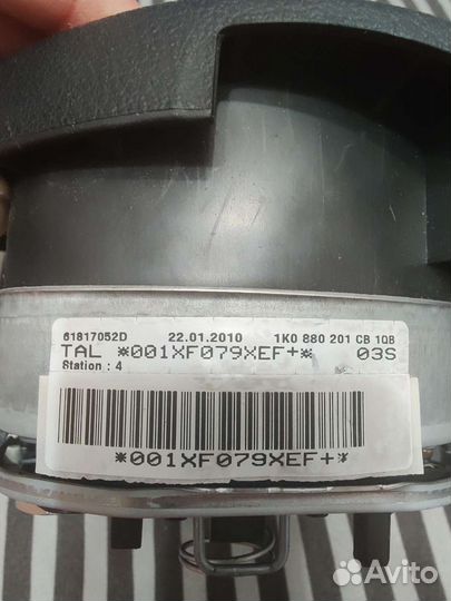 Подушка airbag водителя Volkswagen