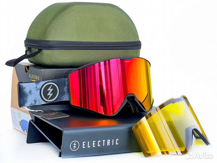 Сноуборд Маска Electric Kleveland 2 II Black Acid