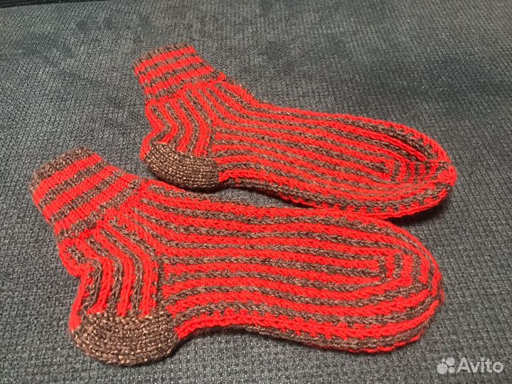 Носки вязанные ручной работы