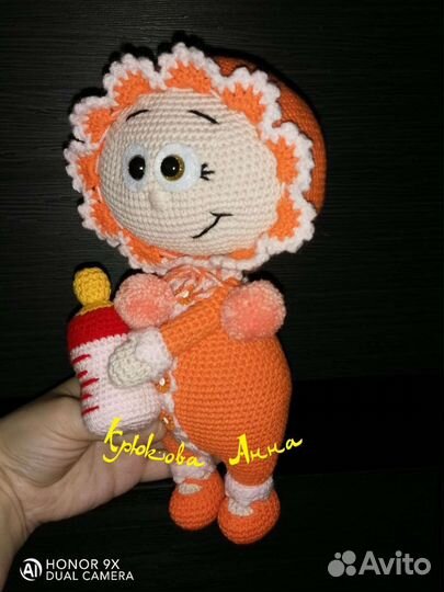 Вязаные игрушки ручной работы