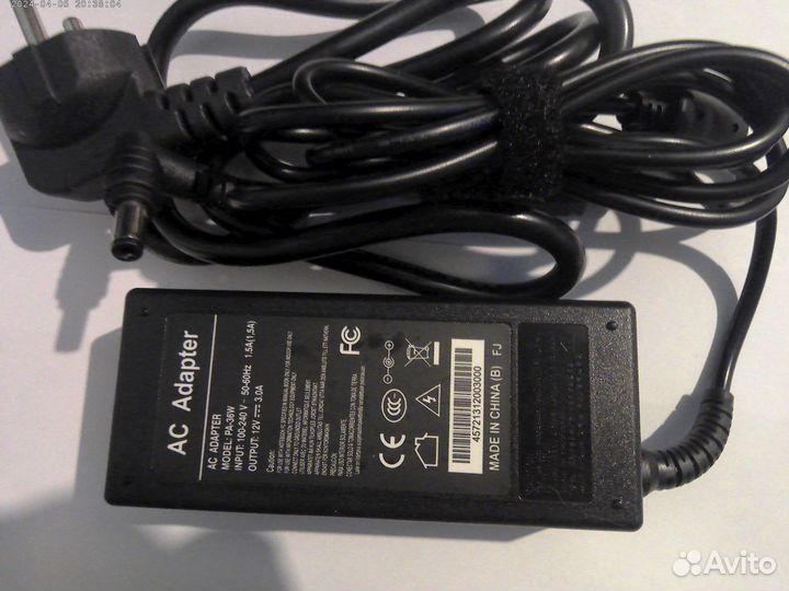 Блок питания 12v 3a (12в 3а) стабилизированный