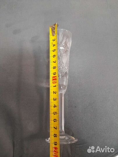 Фужеры хрустальные ссср.Редкие