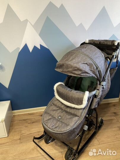 Санки-коляска