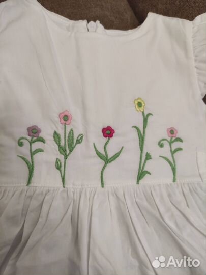 Платье для девочки 80 92 98