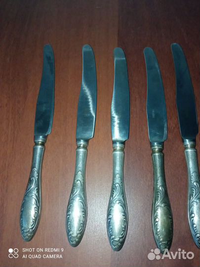 Посуда из мельхиора Вилки Ножи Ложки