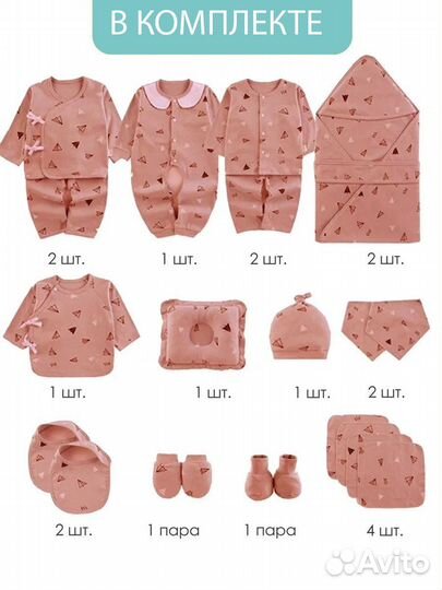 Комплект для новорождённого