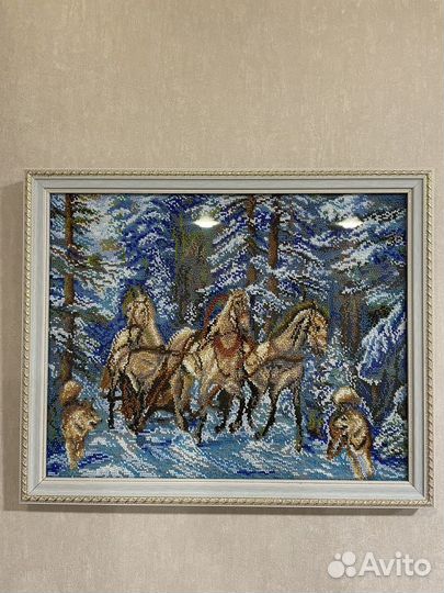 Картина из бисера