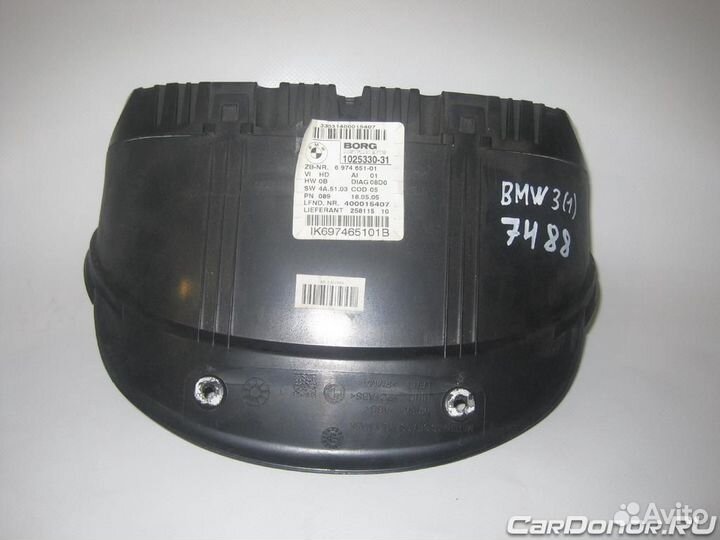 Комбинация приборов (щиток) б/у для BMW 3 серия (6