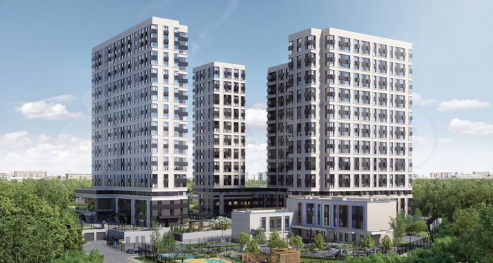 Квартира-студия, 24,9 м², 16/22 эт.