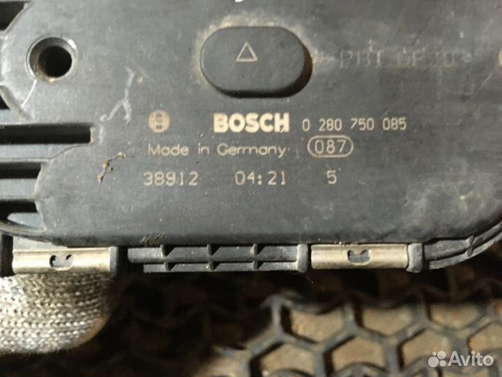 Заслонка дроссельная Peugeot 307