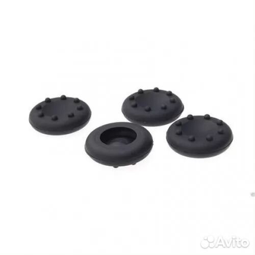 Защитные насадки Thumb Grips для геймпадов. Чёрные
