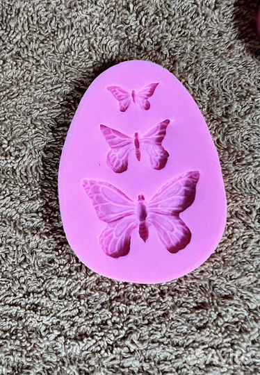 Молды силиконовые - набор 6 шт