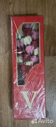 Букет из мыльных роз