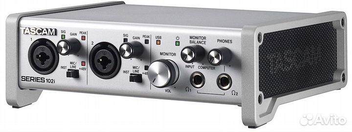 USB аудиоинтерфейс Tascam series 102i