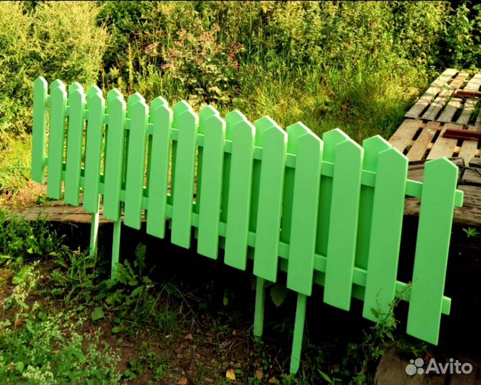 Ограждение для клумб декоративное