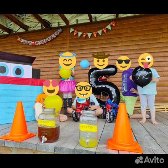 Атрибуты для детского дня рождения 