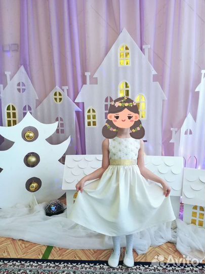 Нарядное платье для девочки