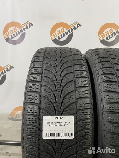 Bridgestone Blizzak LM-80 Evo 225/55 R18 101T