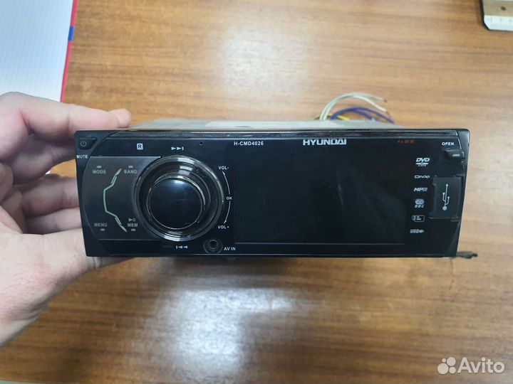 Магнитола hyuindai h-cmd4026