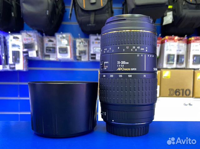 Sigma 70-300mm f/4-5.6 EF Canon (гарантия) id6334