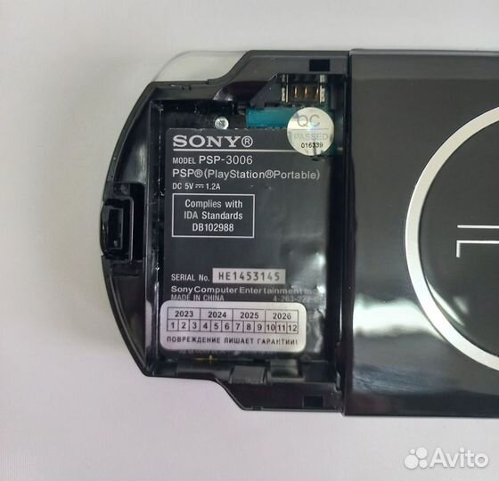 Sony PSP 3006, Гарантия 4 месяца
