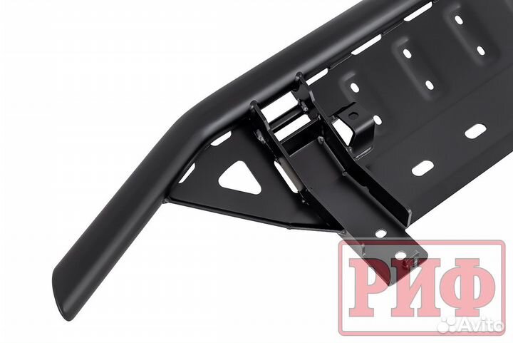 Бампер риф силовой передний/защита штатного бампер