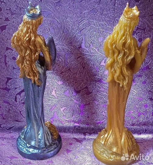 Свеча, статуэтка Фортуна