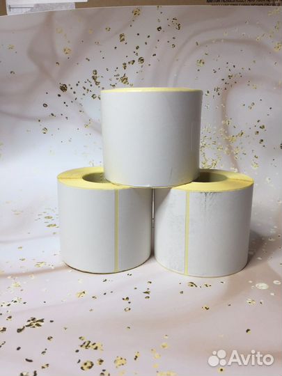 Термоэтикетка 75 на 120