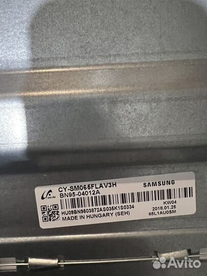 Main BN41-02570B BN94-12542D ue65mu7000t