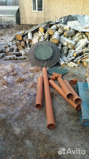 Установка септик из бетонных колец под ключ