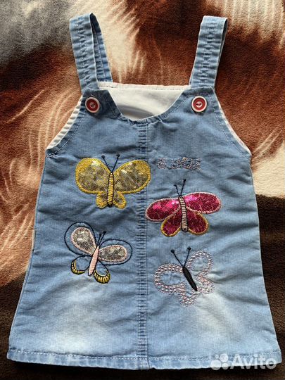 Джинсовый сарафан