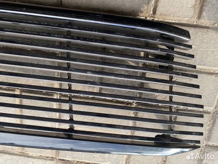 Решетка радиатора черная toyota land cruiser 100