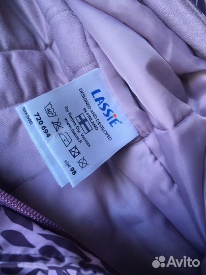 Комбинезон lassie зима для девочки 98