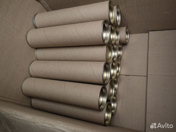 Картонные тубусы упаковка