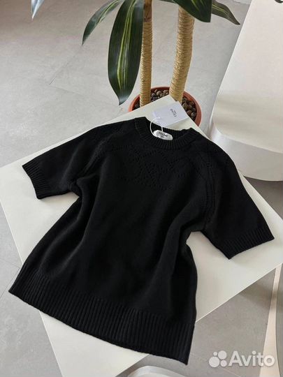 Трикотажная футболка celine