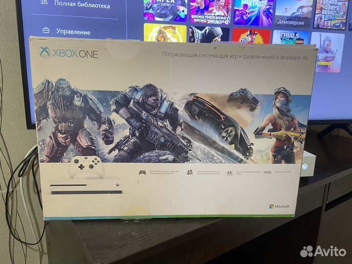 Xbox One s 1tb с играми
