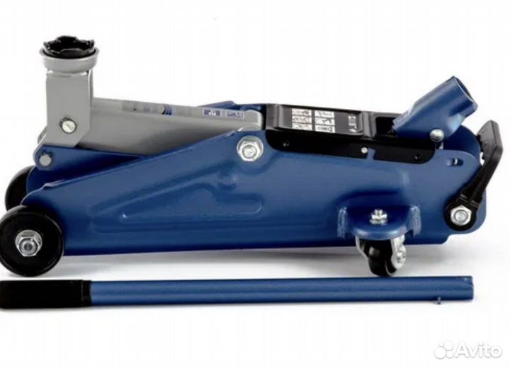 Домкрат 2т гидравлический подкатной, h подъема 140