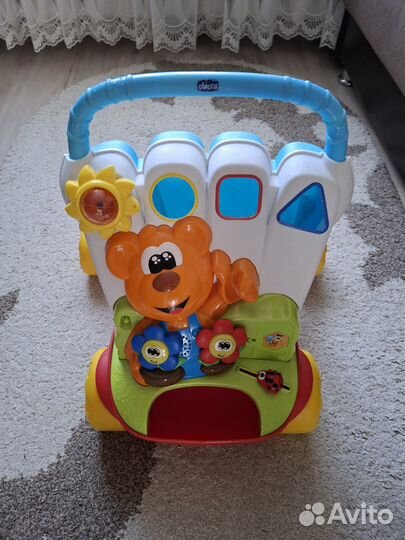 Ходунки каталка детские chicco