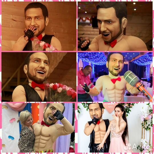 Ростовая кукла поздравит