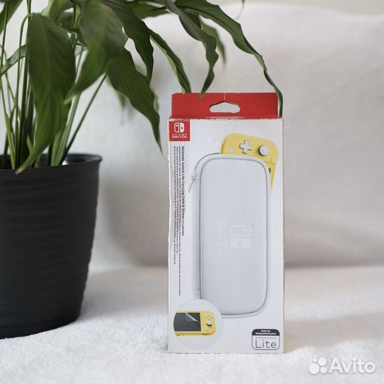 Чехол Nintendo Switch Lite Оригинал Белый