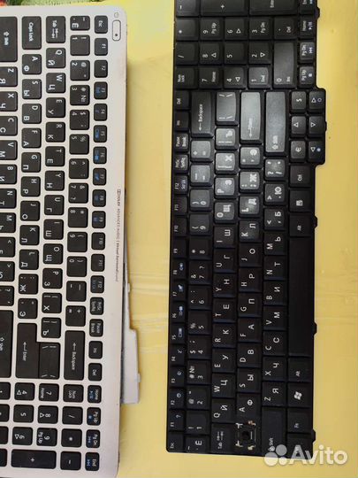 Клавиатура для ноутбука в ассортименте бу 3 шт