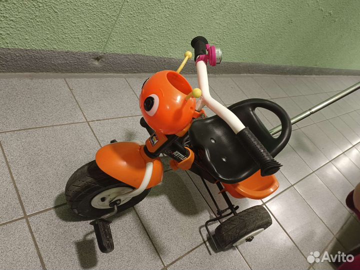 Детский велосипед с ручкой kettler